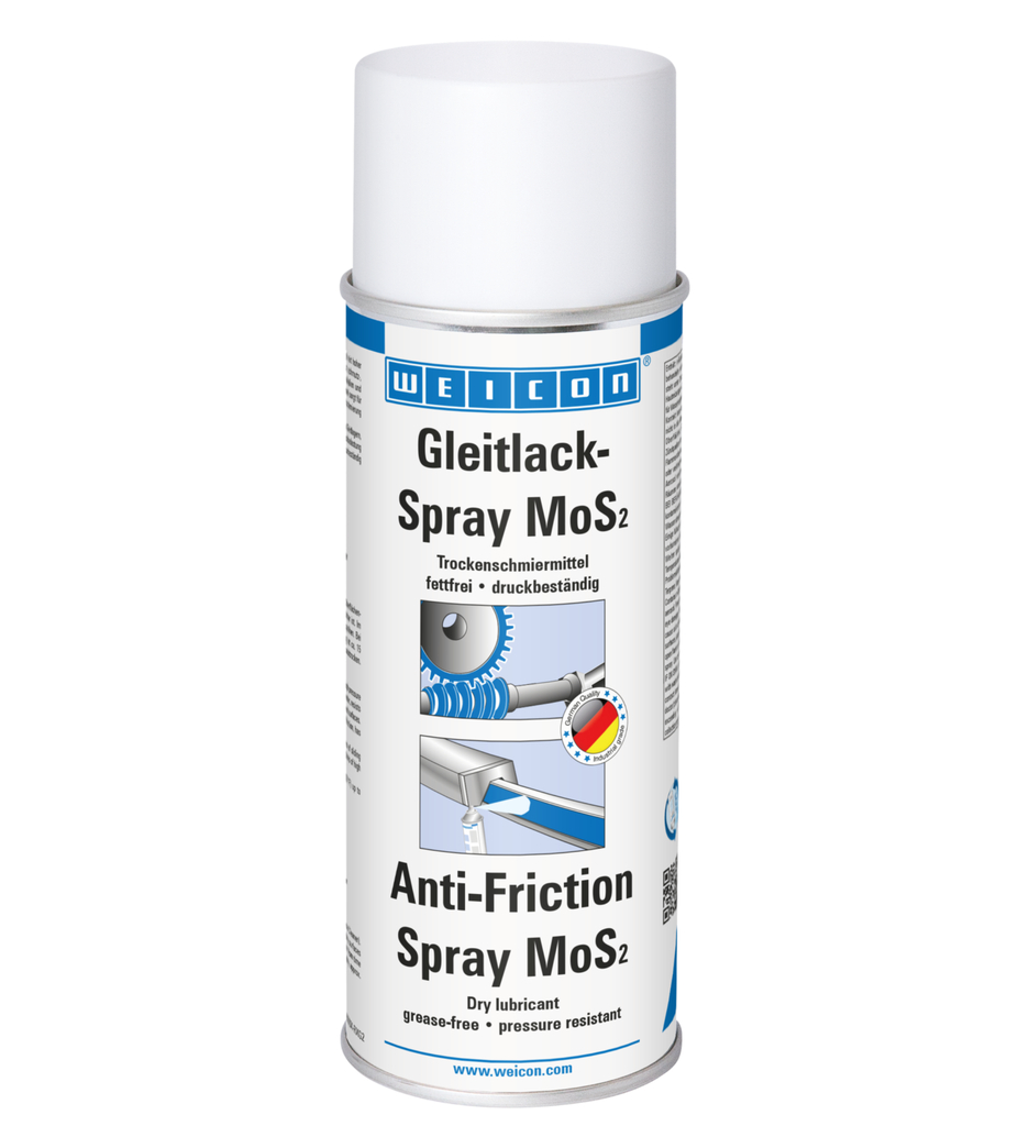 Spray Anti-Fricção com MoS2 | lubrificante Seco