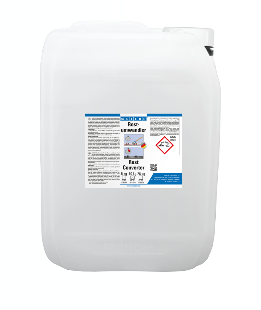 Líquido Conversor de Ferrugem | para a neutralização da ferrugem