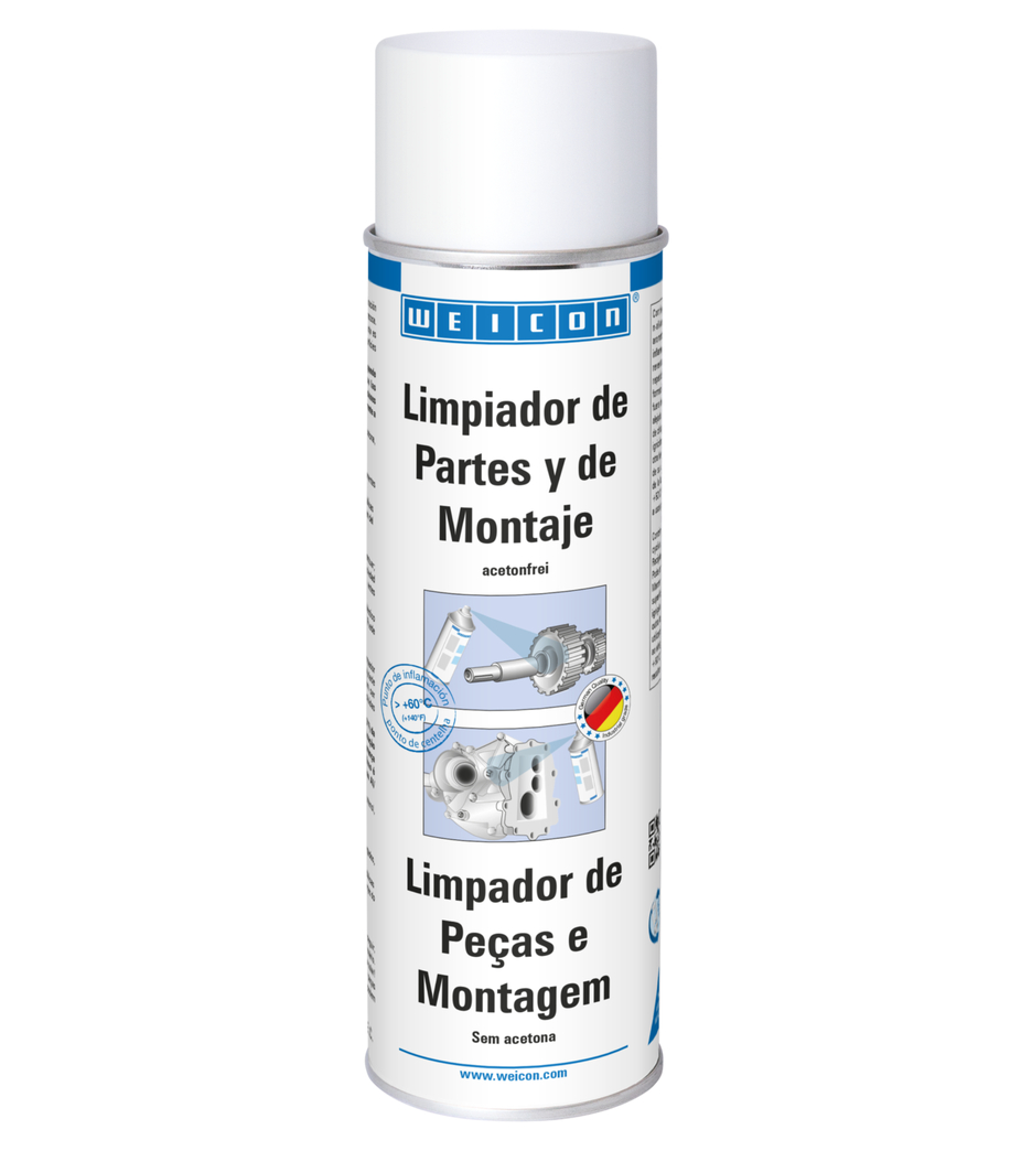 Spray de Limpeza de Peças e Montagem | com elevado ponto de inflamação