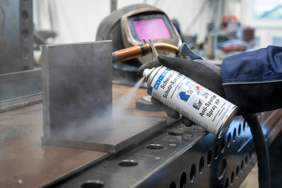 Spray Protetor de Soldadura HP | protege contra a aderência e a penetração de salpicos de soldadura