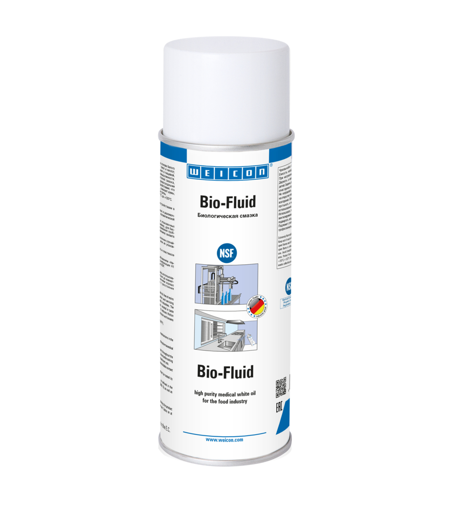 Spray Bio-Fluid | óleo lubrificante e de manutenção para o sector alimentar NSF H1