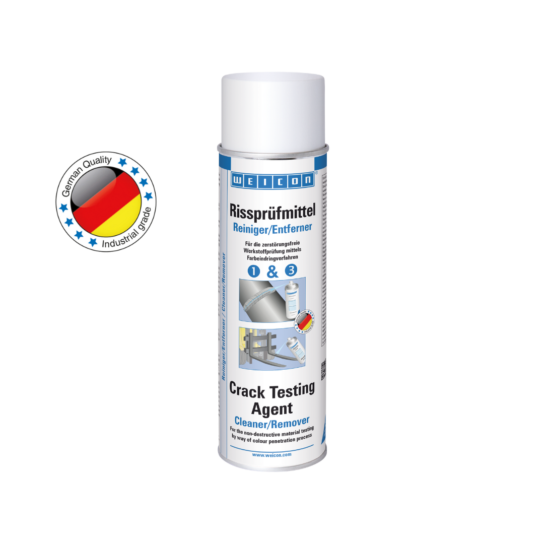 Spray Revelador de Fissuras Agente de Limpeza | limpeza para ensaios não destrutivos de materiais