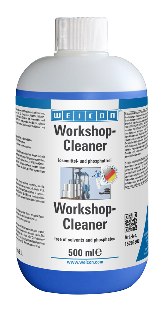 Workshop Cleaner | agente de limpeza universal sem solventes