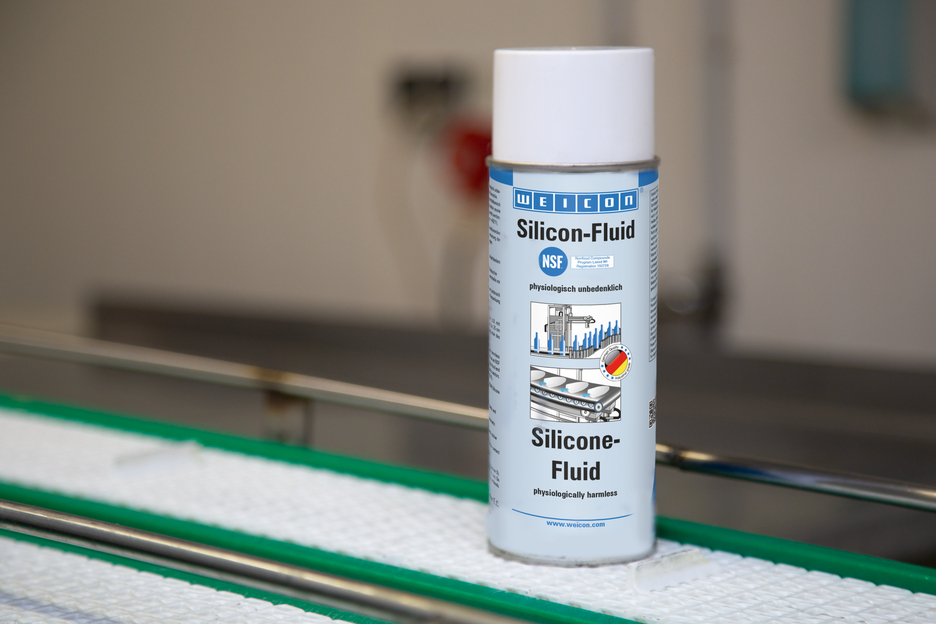 Spray de Silicone-Fluid | agentelubrificante e desmoldante para o sector alimentar NSF H1