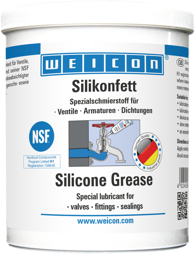 Massa de Silicone | Massa lubrificante de qualidade alimentar