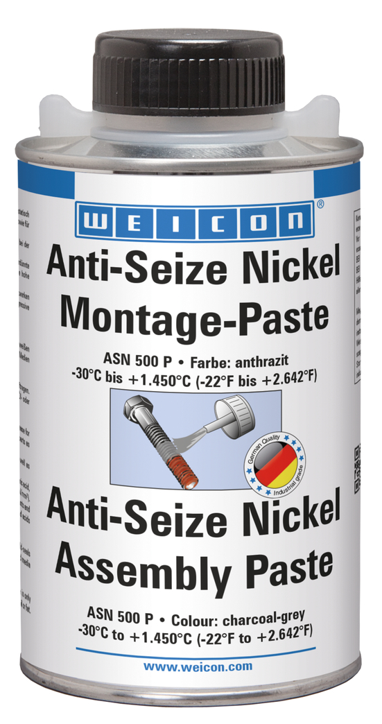 Pasta de Montagem Anti-Seize Níquel | pasta lubrificante e desmoldante, resistente a altas temperaturas