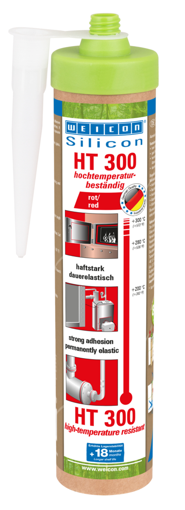Silicone HT 300 | vedante, resistente a altas temperaturas até +300°C (+572°F)