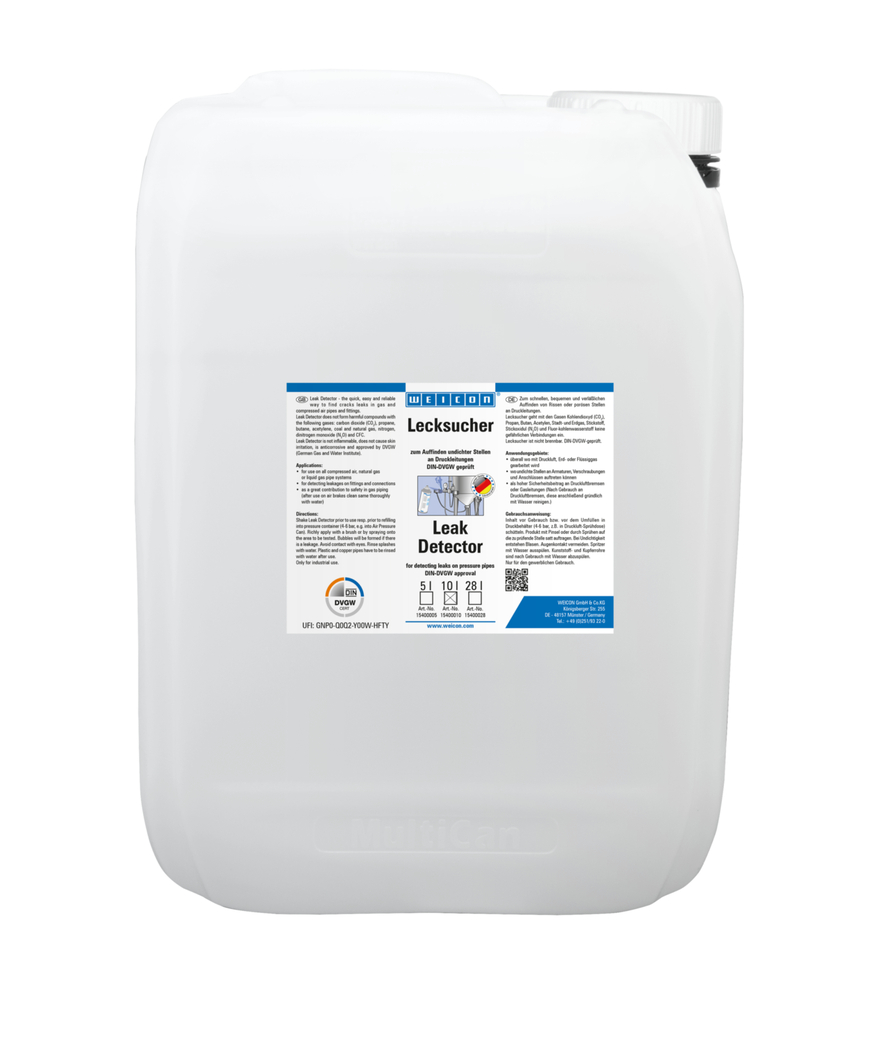 Líquido Detetor de Fugas | para localização de fissuras em linhas de pressão