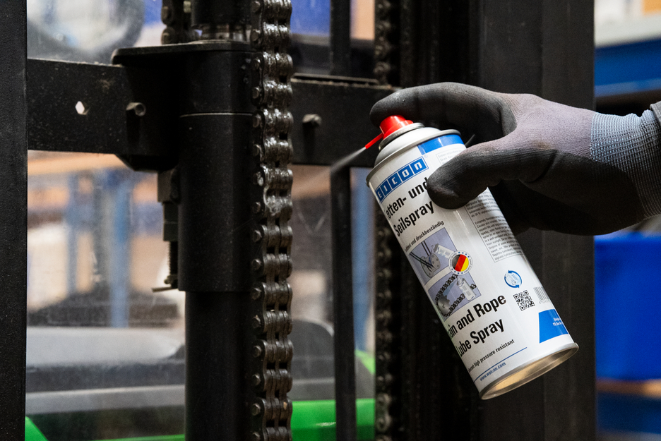 Spray de Correntes e Cabos | lubrificante adesivo transparente
