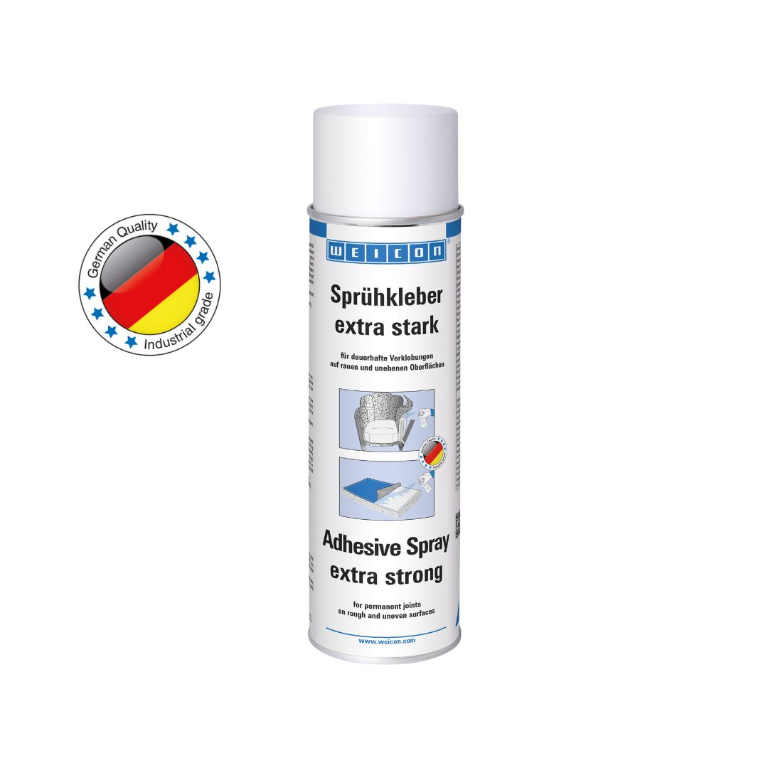 Spray Adesivo Extra Forte | spray adesivo de contacto para uma colagem forte e permanente de feltro, couro artificial e materiais isolantes