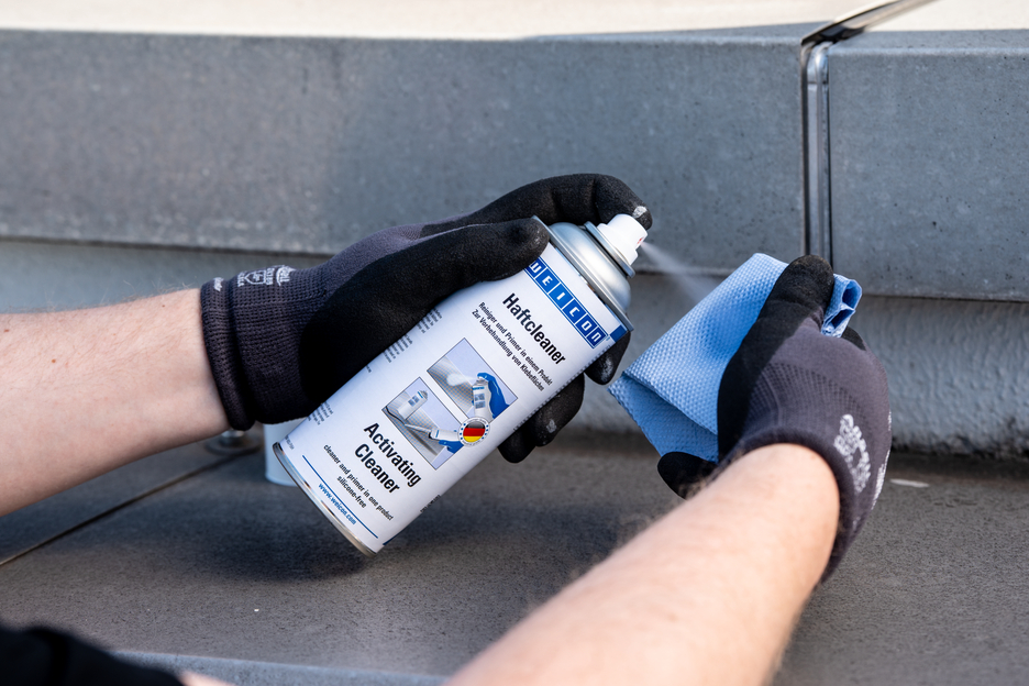 Spray de Limpeza e Ativador | desengordurante e primário adesivo antes da colagem