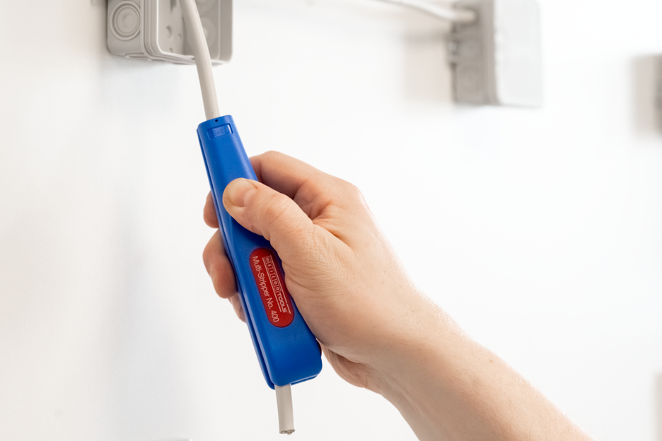 Multi-Stripper No. 400 | descascador multifuncional I diâmetro de trabalho descascamento 0,5 - 6,0 mm² / retirar o isolamento 8 - 13 mm Ø