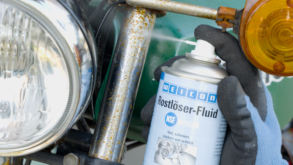 Spray Desbloqueante-Fluid | óleo de limpeza e conservação para o sector alimentar NSF H1