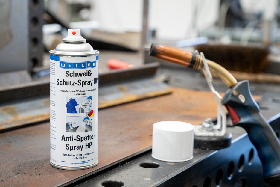 Spray Protetor de Soldadura HP | protege contra a aderência e a penetração de salpicos de soldadura