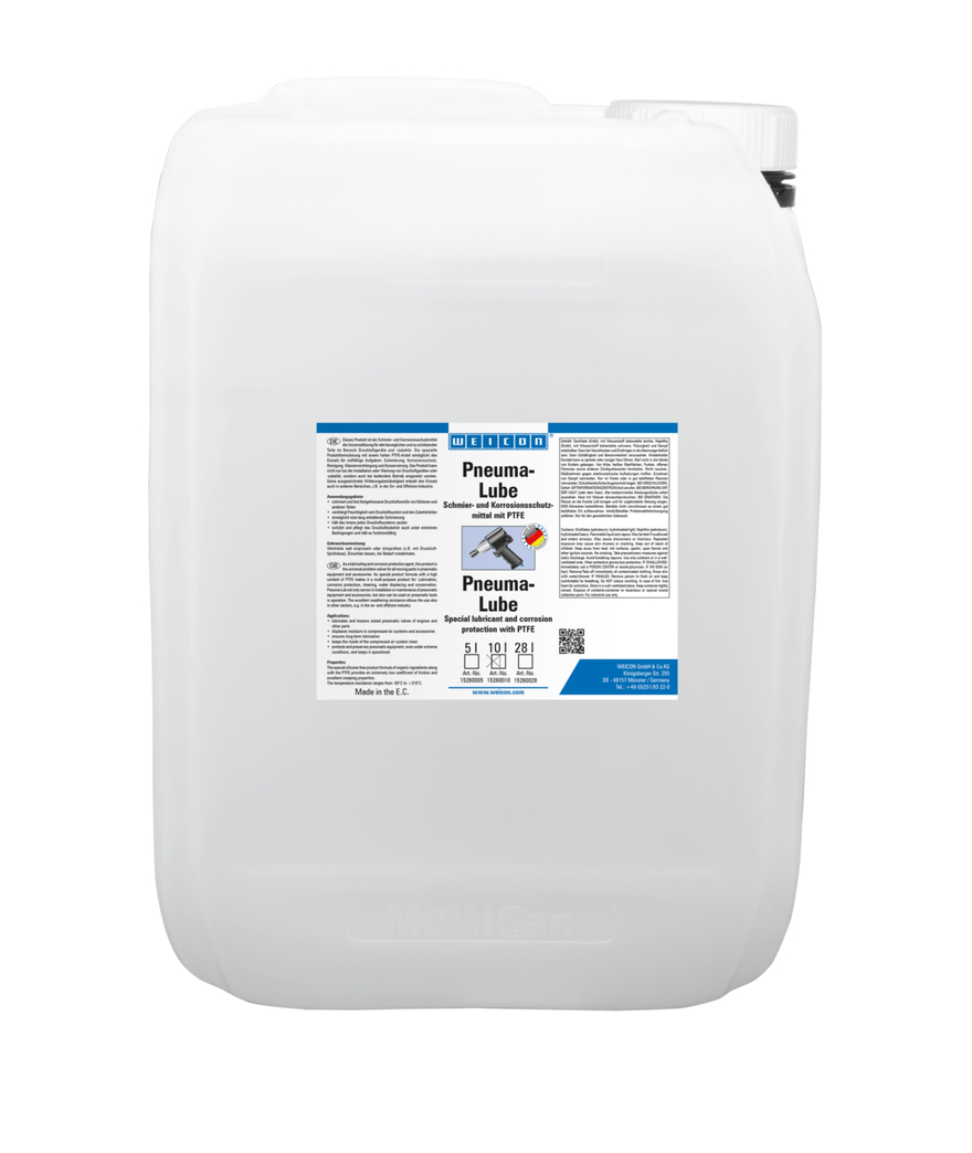 Líquido Pneuma-Lube | lubrificante com PTFE para ferramentas pneumáticas