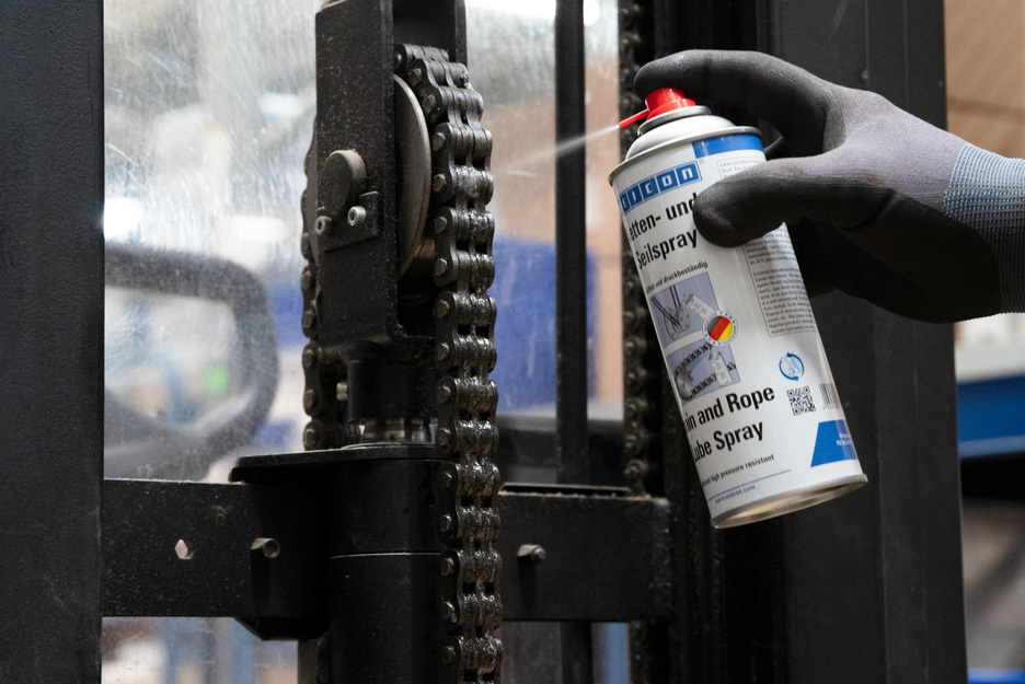 Spray de Correntes e Cabos | lubrificante adesivo transparente