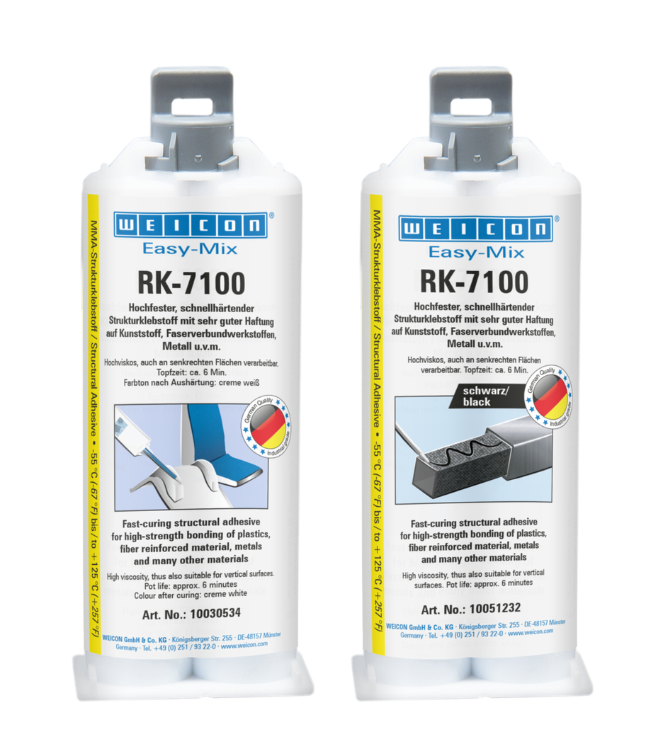 Adesivo Acrílico Estrutural Easy-Mix RK-7100 | adesivo acrílico estrutural, de cura rápida
