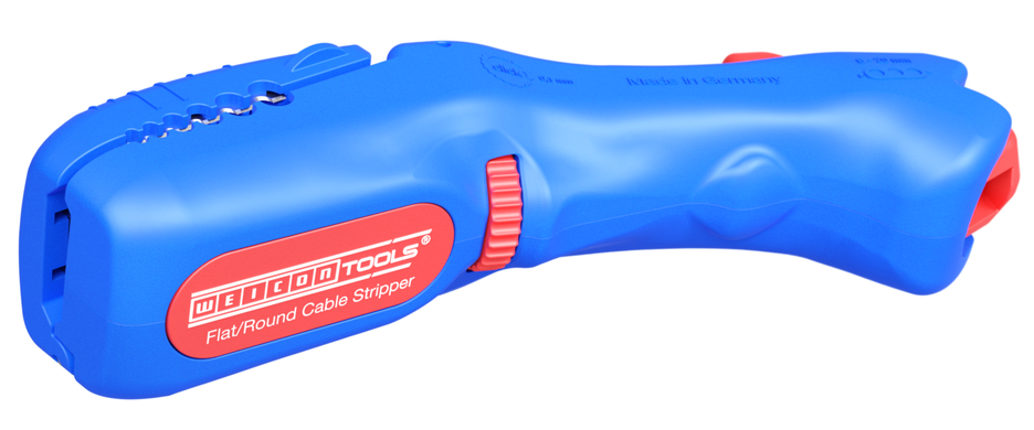 Descarnador de cabos planos e redondos | para todos os cabos planos comuns até uma largura de 18 mm e todos os cabos redondos comuns com um diâmetro de 6-13 mm