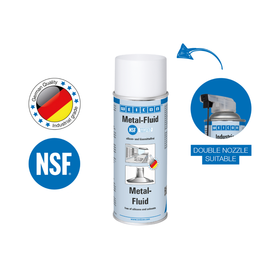 Spray Metálico-Fluid | emulsão sem solventes de tratamento e proteção para metais