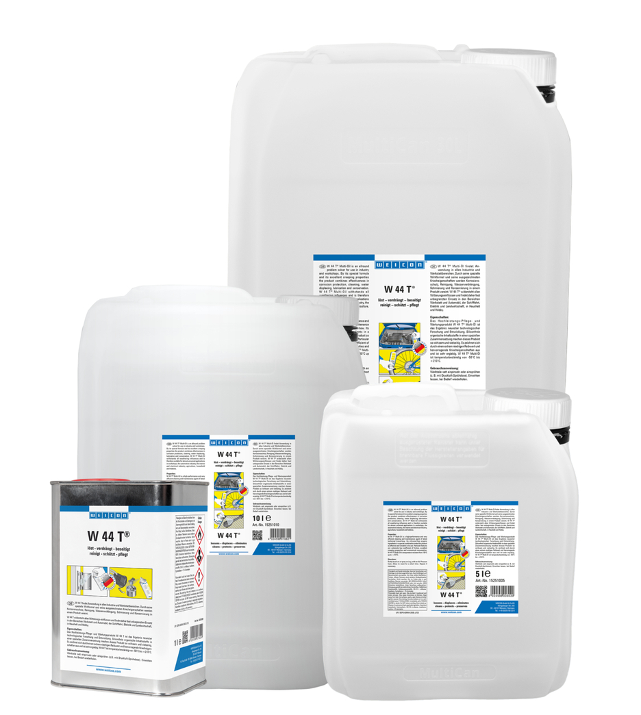 Líquido W 44 T® Multi | óleo lubrificante e multifuncional com 5 funções