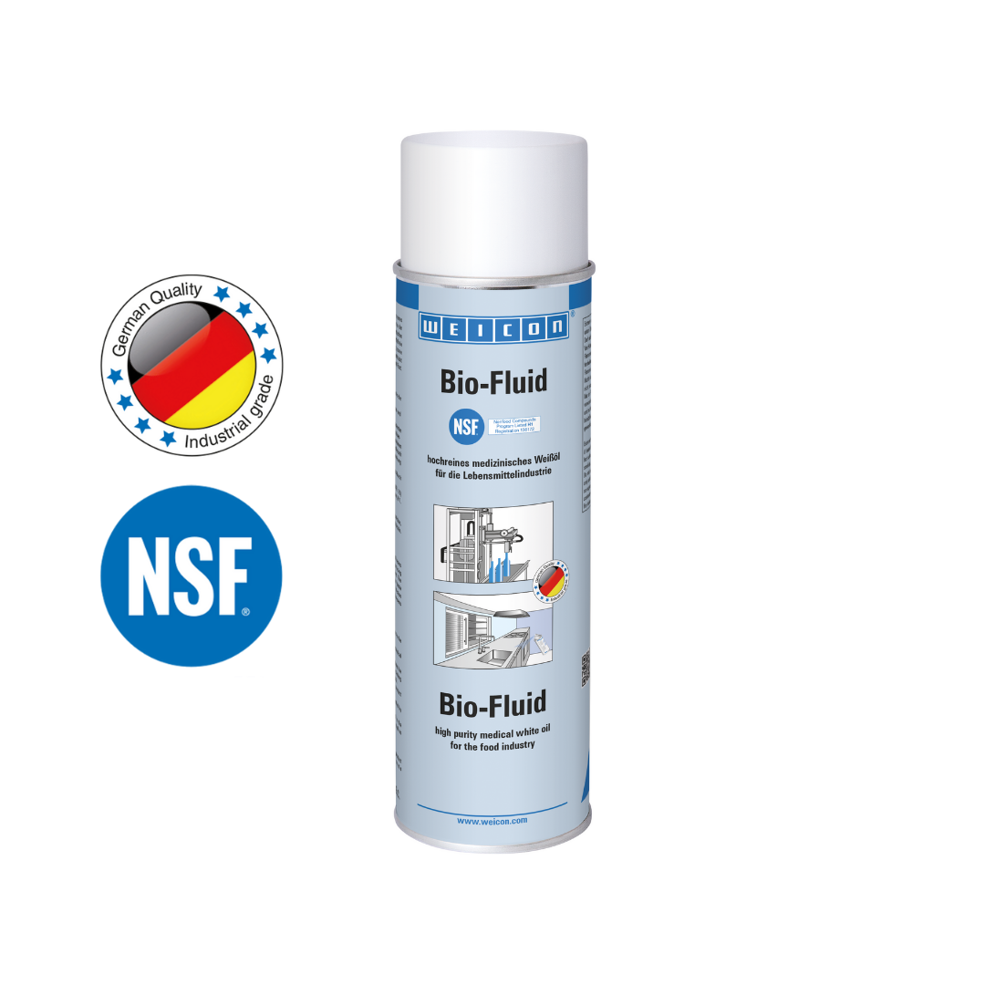 Líquido Bio-Fluid | óleo lubrificante e de manutenção para o sector alimentar NSF H1