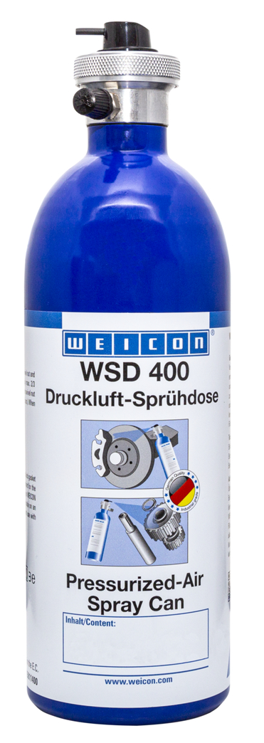 Embalagem e Vaporização de Ar Comprimido WSD 400 | recarregável