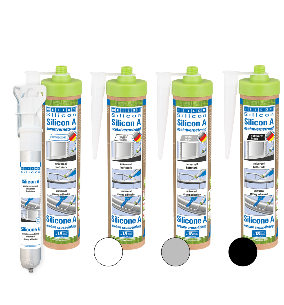 Silicone A | selante de cura acética e fungicida