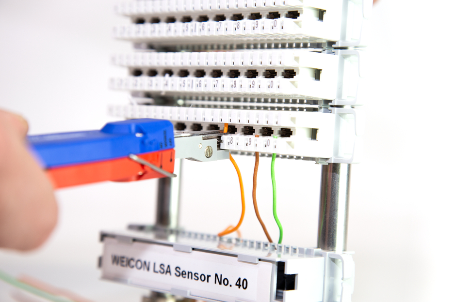 LSA Sensor No. 40 | ferramenta de perfuração LSA incl. um sensor para rastrear a posição da extremidade do fio
