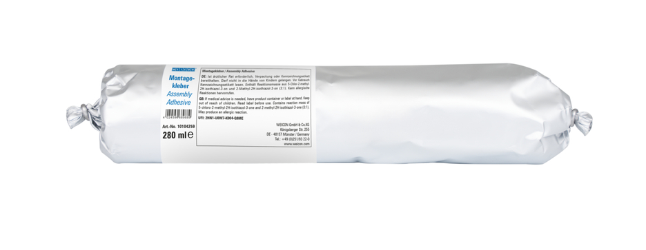 Adesivo de Montagem Green Tube | poderoso adesivo universal para utilização em ambientes interiores e exteriores