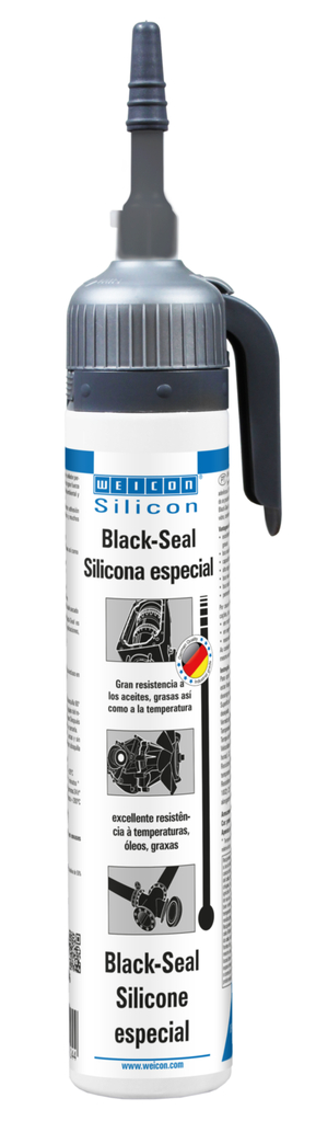 Silicone Especial Black-Seal | vedante permanentemente elástico para áreas resistentes a óleo ou gordura