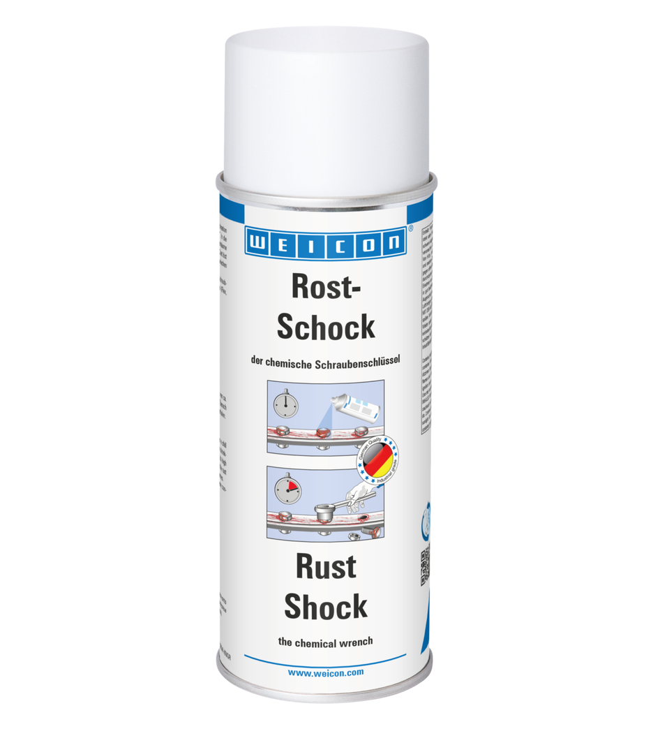 Spray Rust Shock | chave química para desapertar uniões roscadas