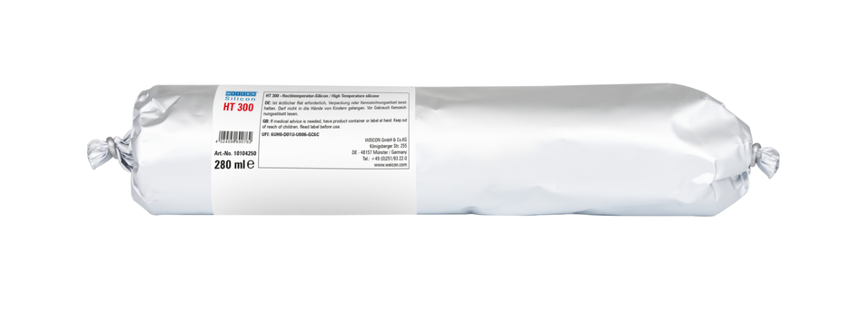 Silicone HT 300 | vedante, resistente a altas temperaturas até +300°C (+572°F)