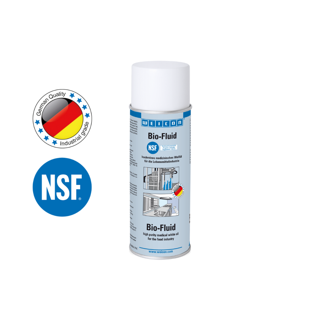 Líquido Bio-Fluid | óleo lubrificante e de manutenção para o sector alimentar NSF H1