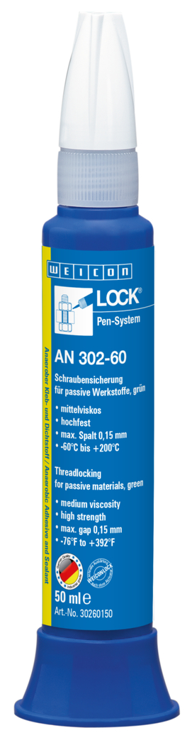 WEICONLOCK® AN 302-60 Fixador de Parafusos | para materiais passivos*, resistência elevada