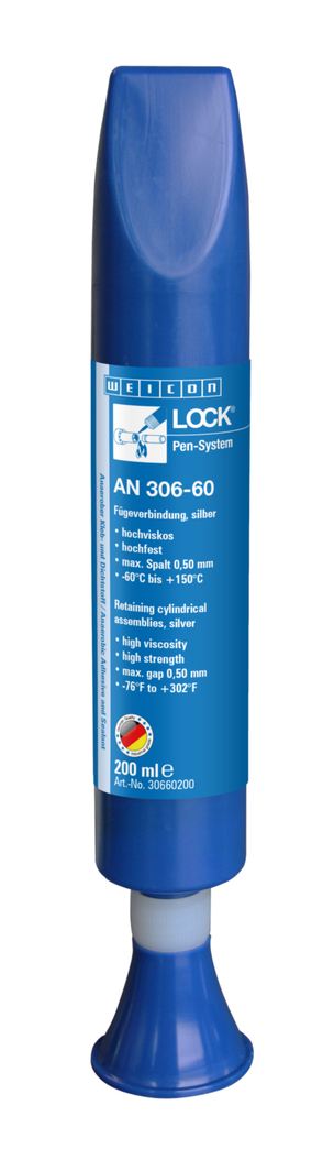 WEICONLOCK® AN 306-60 Retentor de Montagens Cilíndricas | para a reparação de elementos de fixação, de resistência elevada