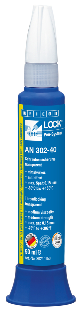 WEICONLOCK® AN 302-40 Fixador de Parafusos | resistência média, aprovação DVGW