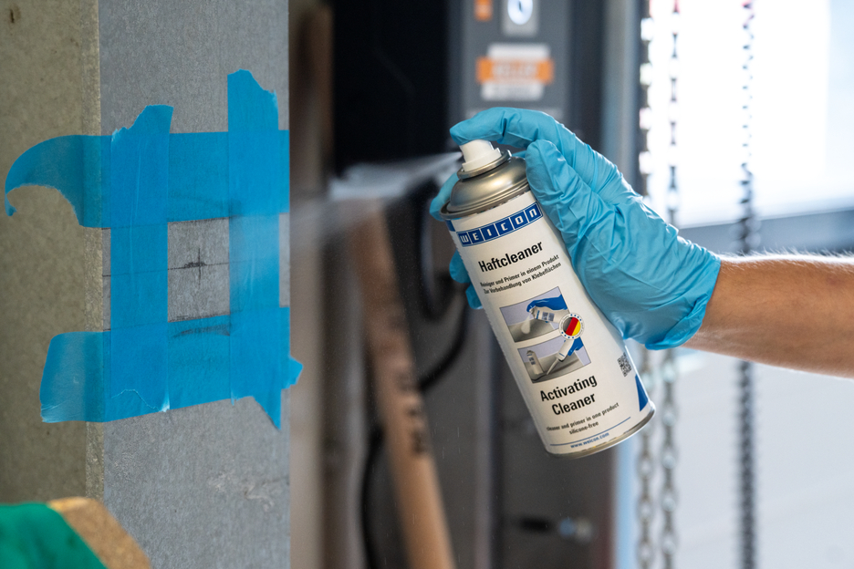Spray de Limpeza e Ativador | desengordurante e primário adesivo antes da colagem