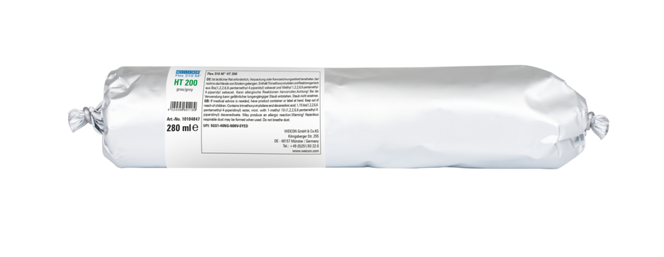 Polímero MS Flex 310 M® HT 200 | Adesivo e vedante com elevada aderência inicial - ideal para revestimento a pó e resistente ao calor até 200 °C