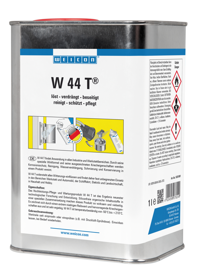 Líquido W 44 T® Multi | óleo lubrificante e multifuncional com 5 funções