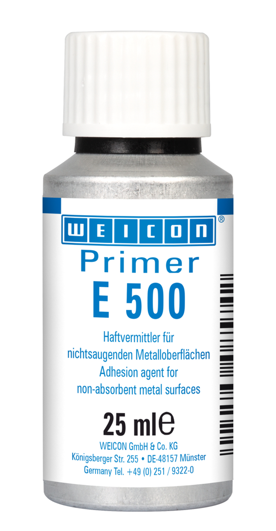 Primário E 500 | agente de ligação para superfícies metálicas não absorventes, especialmente para silicones