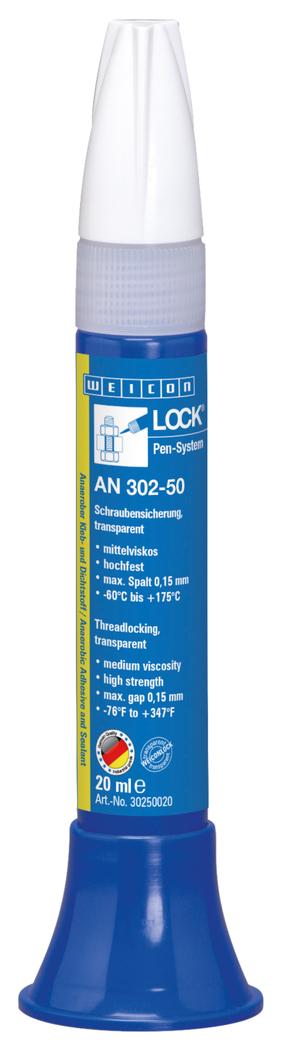 WEICONLOCK® AN 302-50 Fixador de Roscas e de Pinos Roscados | resistência elevada, viscosidade média