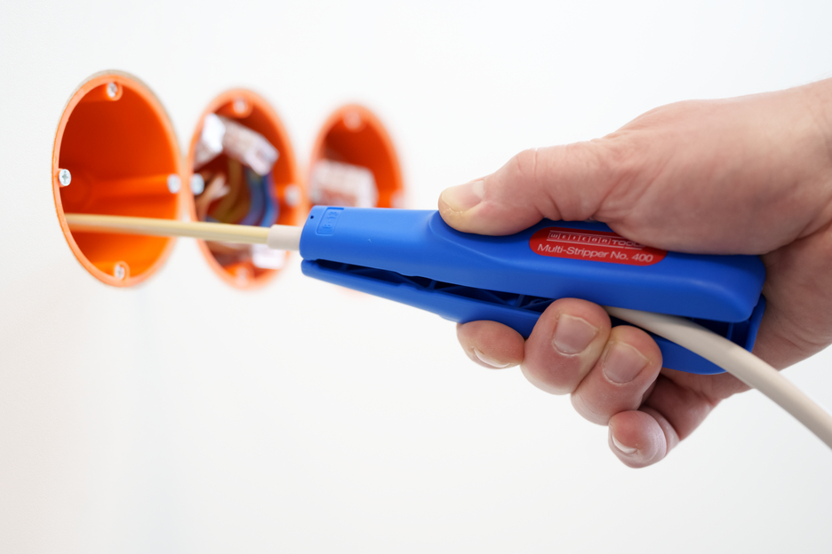 Multi-Stripper No. 400 | descascador multifuncional I diâmetro de trabalho descascamento 0,5 - 6,0 mm² / retirar o isolamento 8 - 13 mm Ø