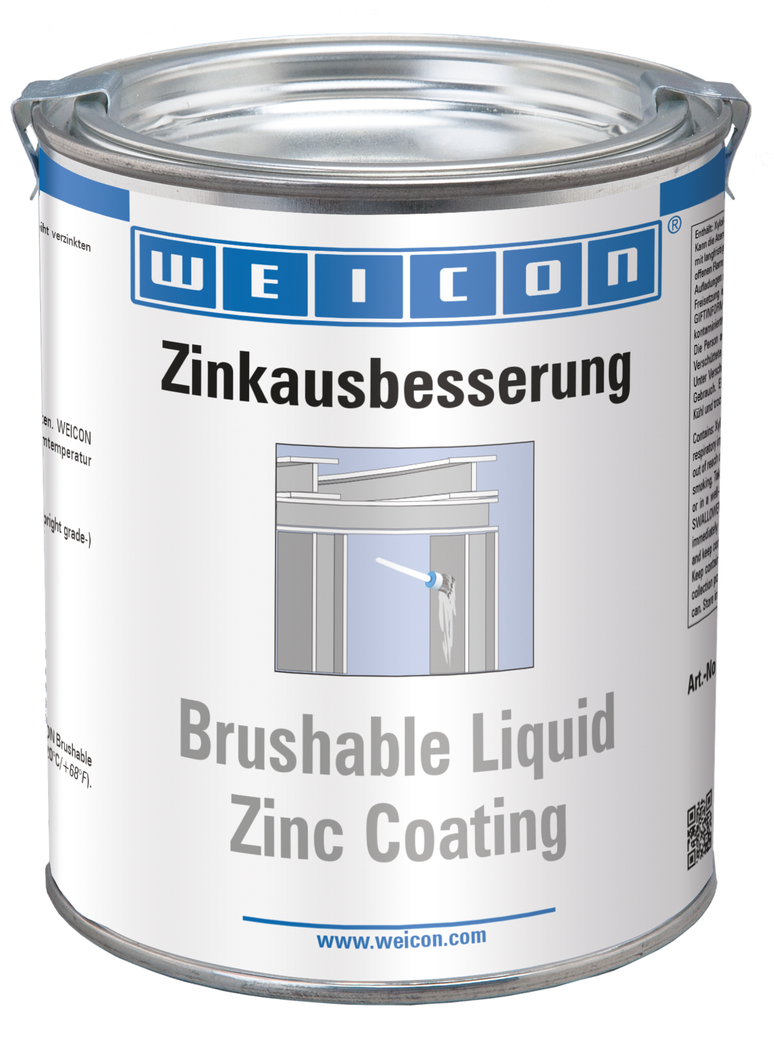 Revestimento de Zinco Líquido Escovável | proteção anticorrosiva para superfícies galvanizadas