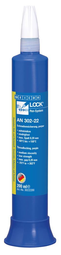 WEICONLOCK® AN 302-22 Fixador de Parafusos | resistência baixa, viscosidade média