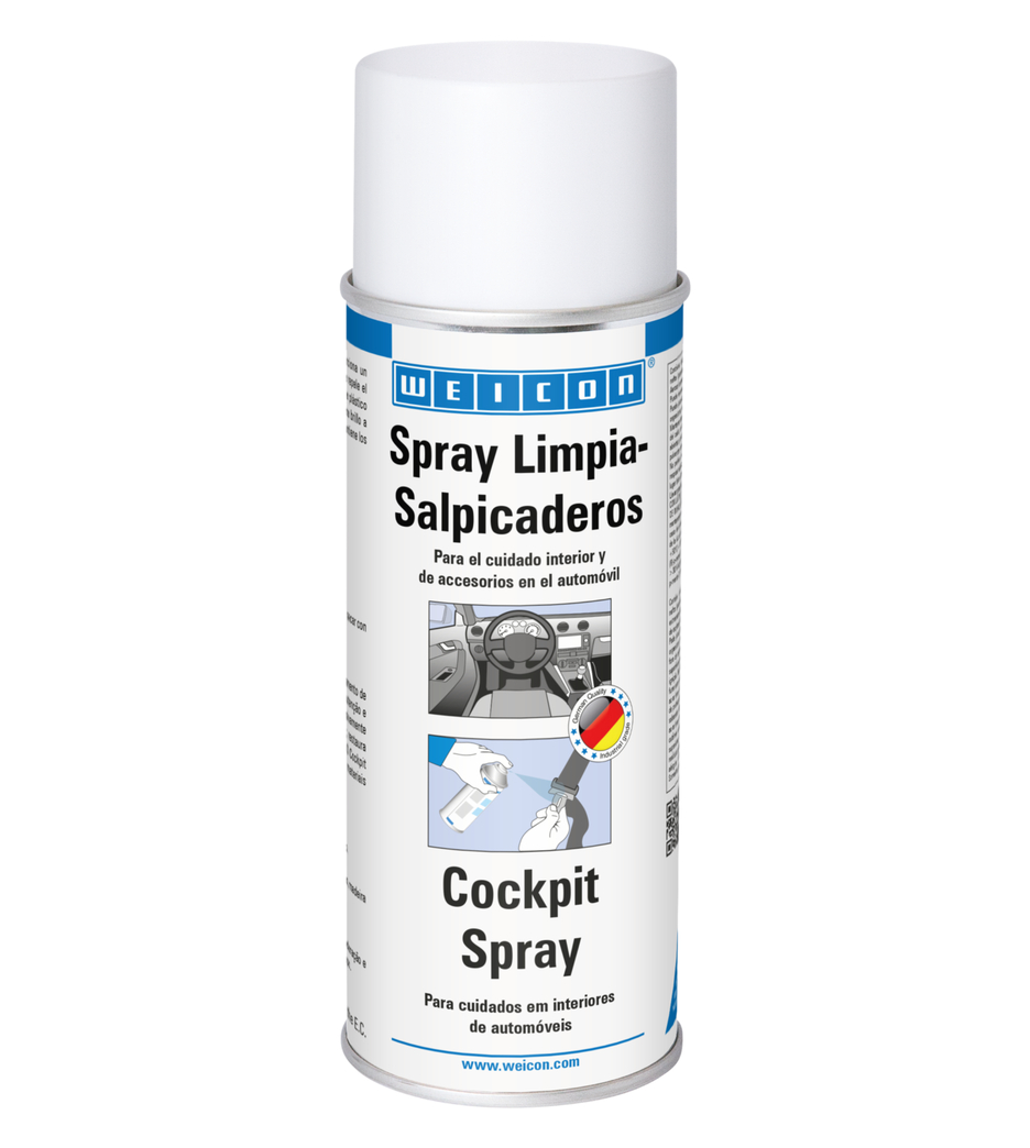 Spray de Cockpit | limpeza de tablier para veículos