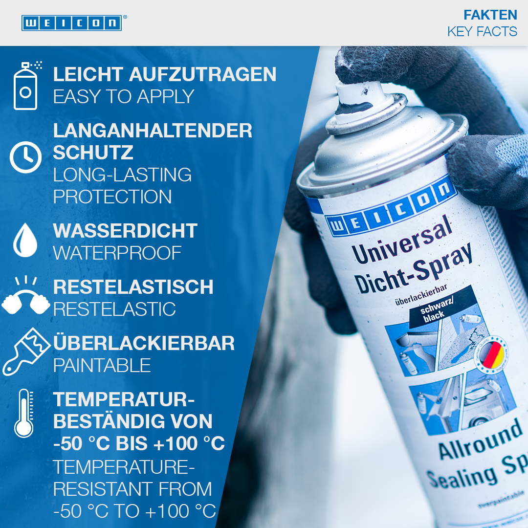 Spray Vedante Universal | spray plástico para selagem