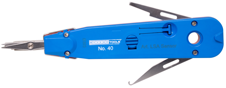 '' | LSA punch-down tool incl. a sensor for tracing the wire end position