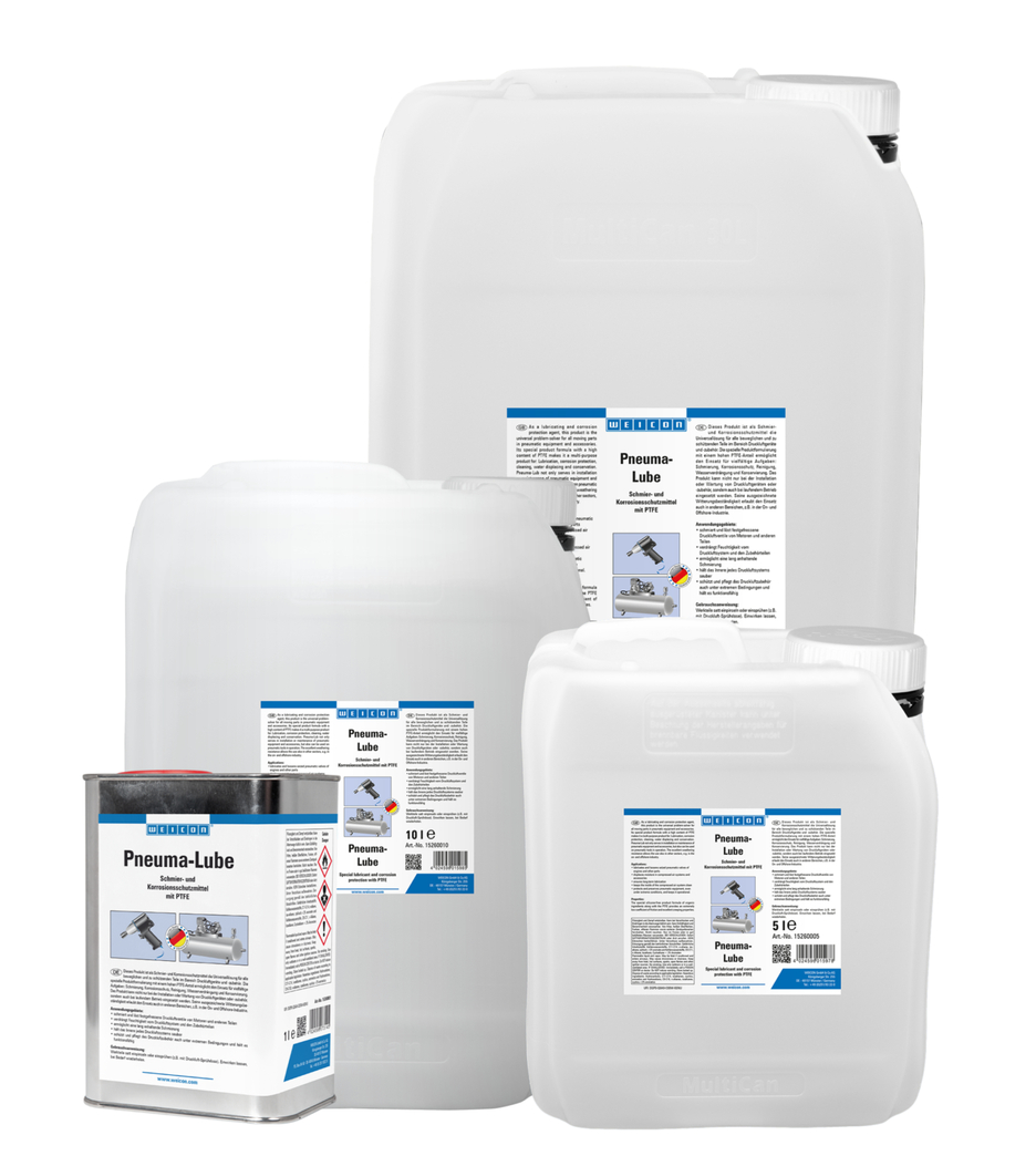 Líquido Pneuma-Lube | lubrificante com PTFE para ferramentas pneumáticas