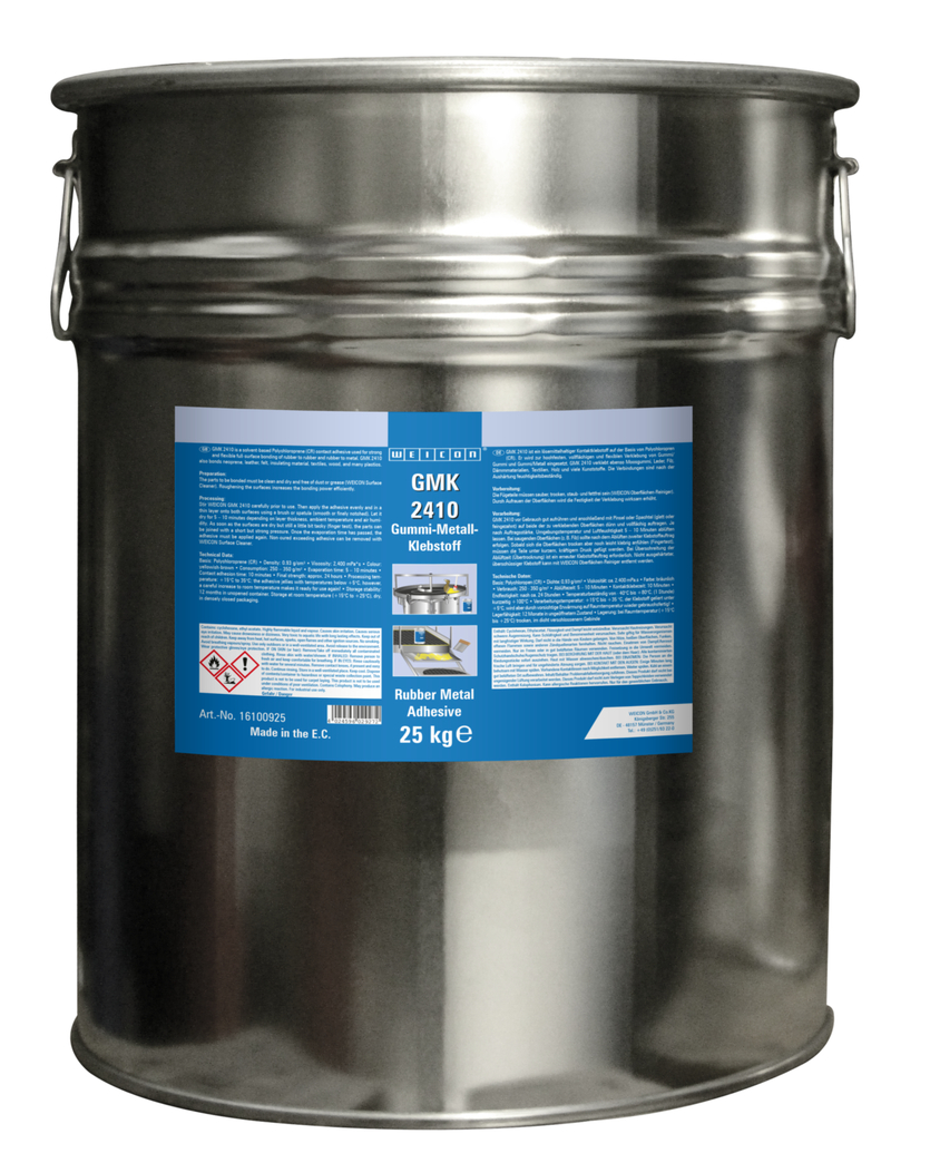 Adesivo de Contato GMK 2410 | adesivo de borracha-metal de 1 componente de alta resistência e de cura rápida