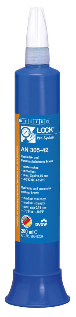 WEICONLOCK® AN 305-42 Vedante Hidráulico e Pneumático | resistência média, aprovação DVGW